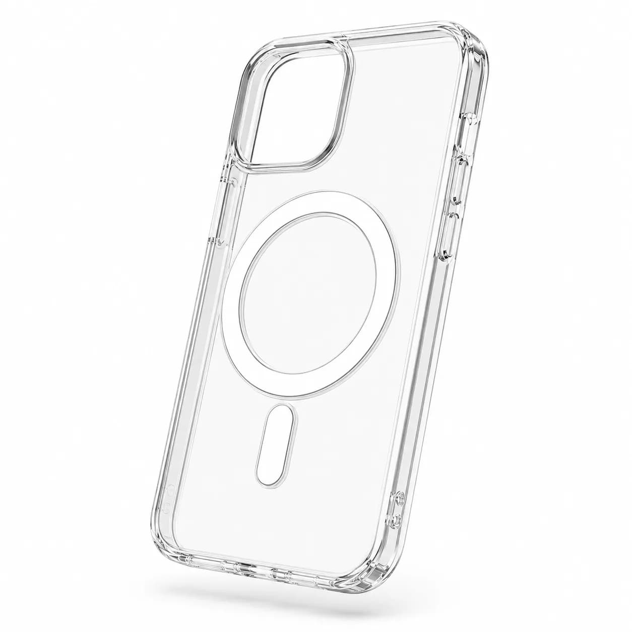 Funda Transparente Magnética para iPhone – Compatible con MagSafe