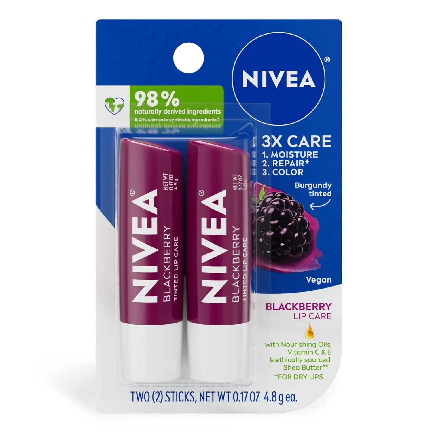 Nivea Lip Care Blackberry